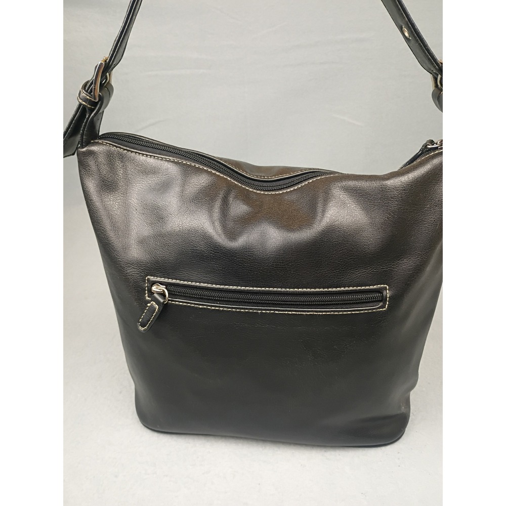 Liz Claiborne Black Hobo Shoulder Bag with Pouch RN 17730 VN 1271346